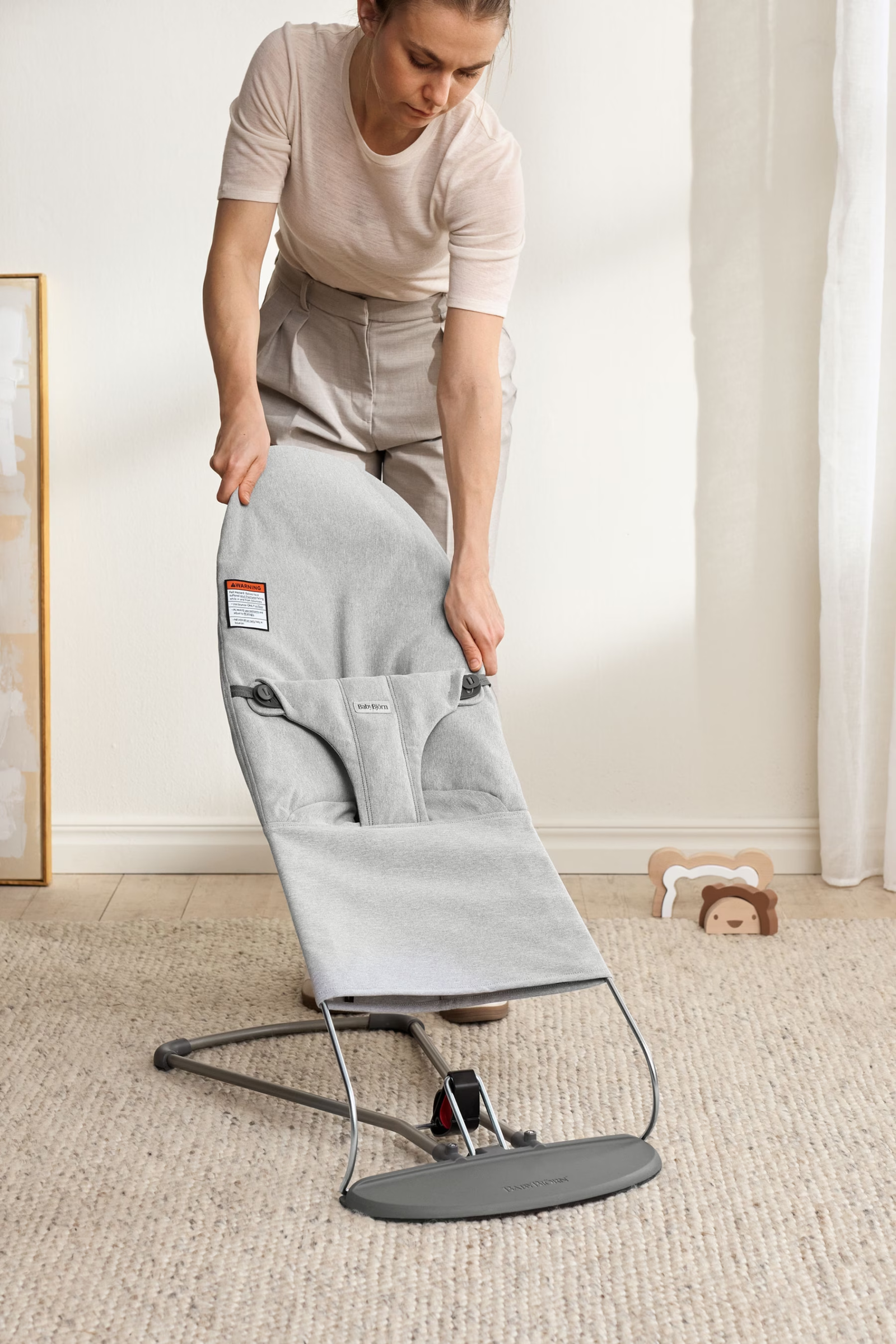 Ergonomic Baby Bouncer with Natural Rocking – Converts to Toddler Chair, Ages 0–2 - Image 6
