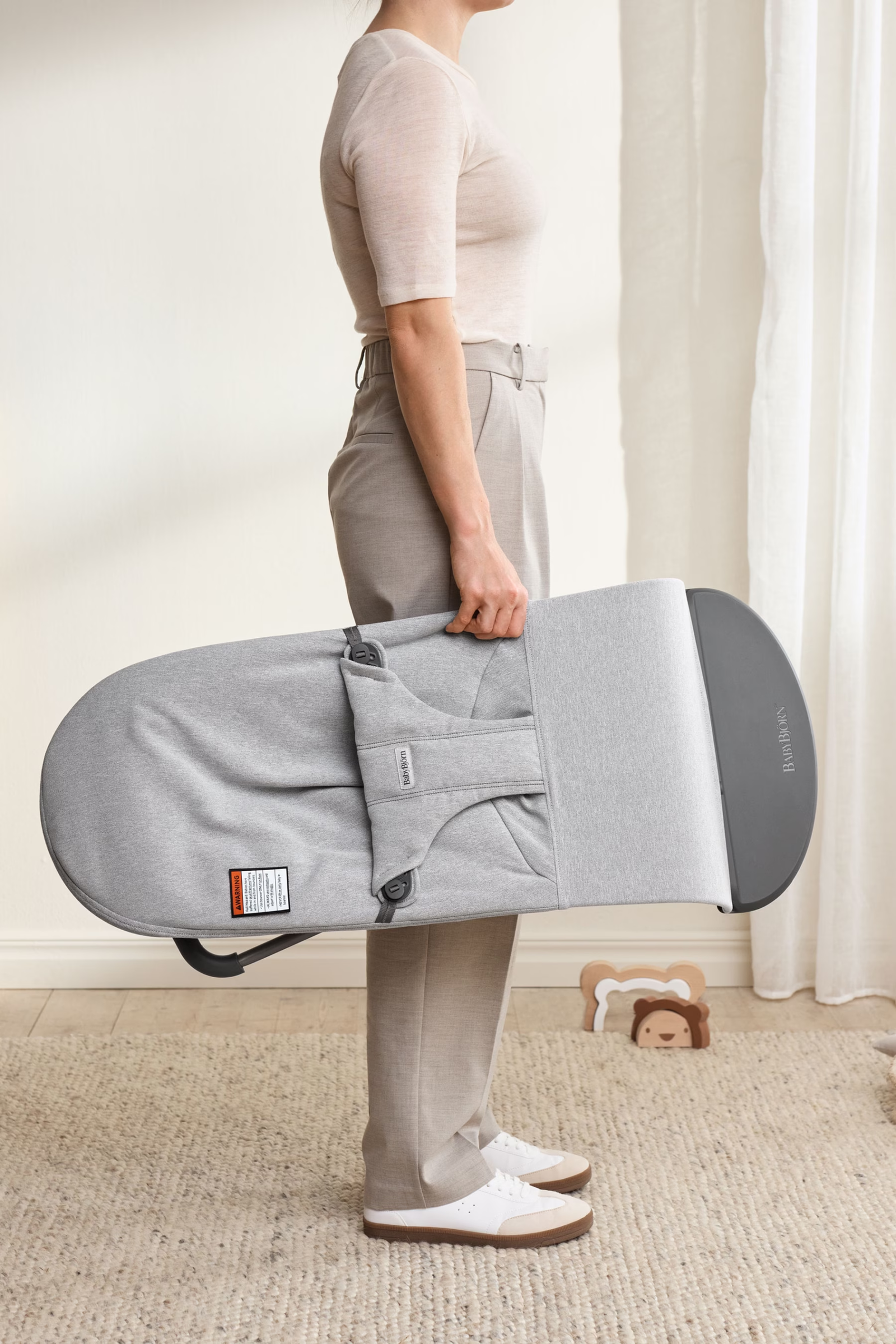 Ergonomic Baby Bouncer with Natural Rocking – Converts to Toddler Chair, Ages 0–2 - Image 7