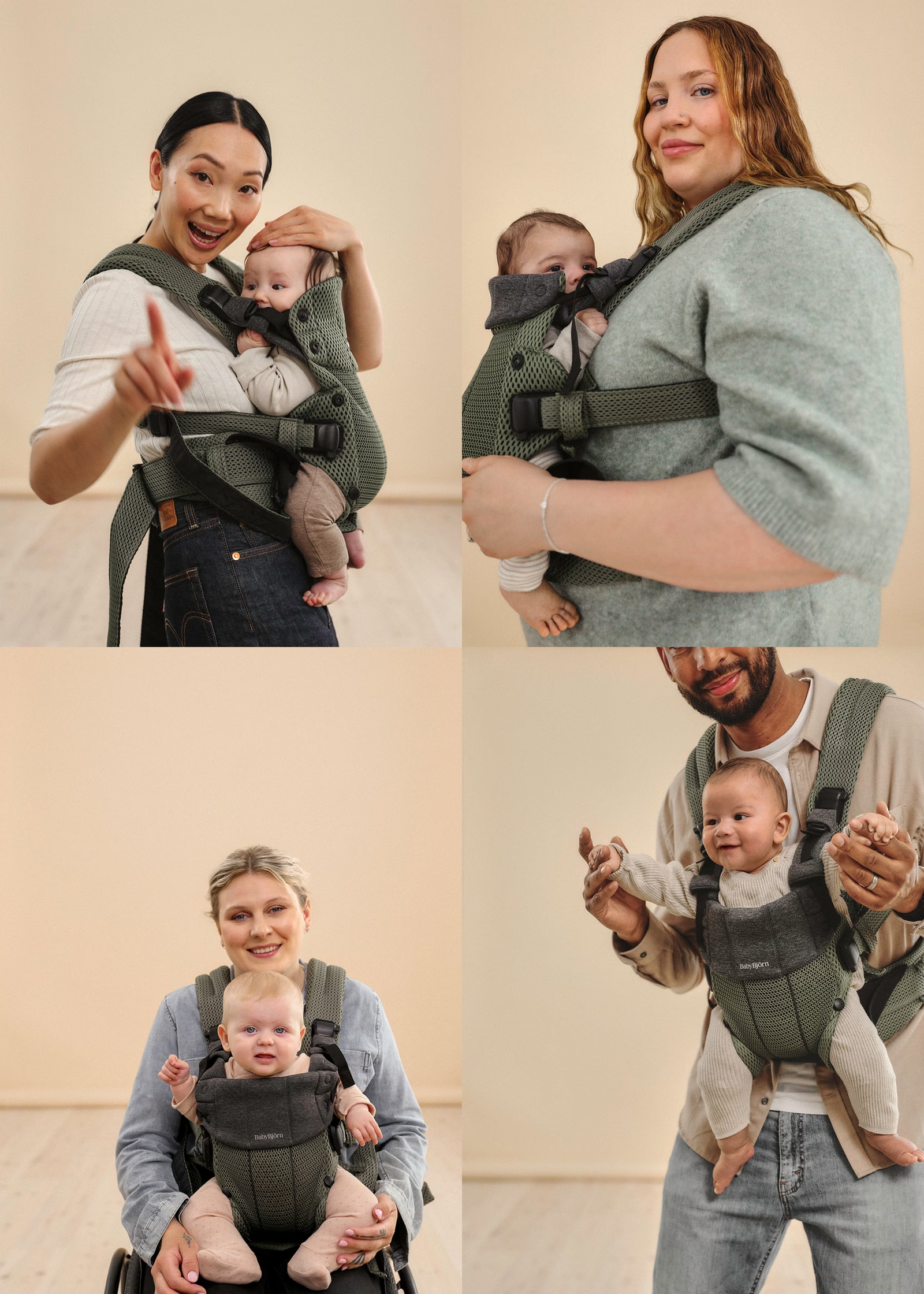 Ergonomic Baby Carrier with Padded Back Support – 4 Carrying Positions, 3D Mesh - Image 2