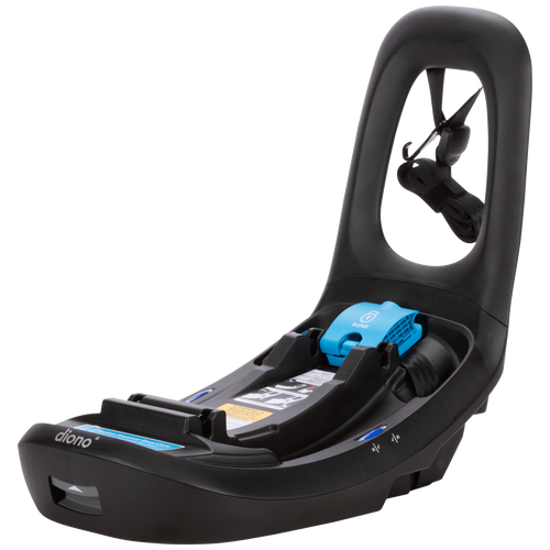 Infant Car Seat Base with Steel Anti-Rebound Bar, Top Tether & Load-Leg Stability - Image 2