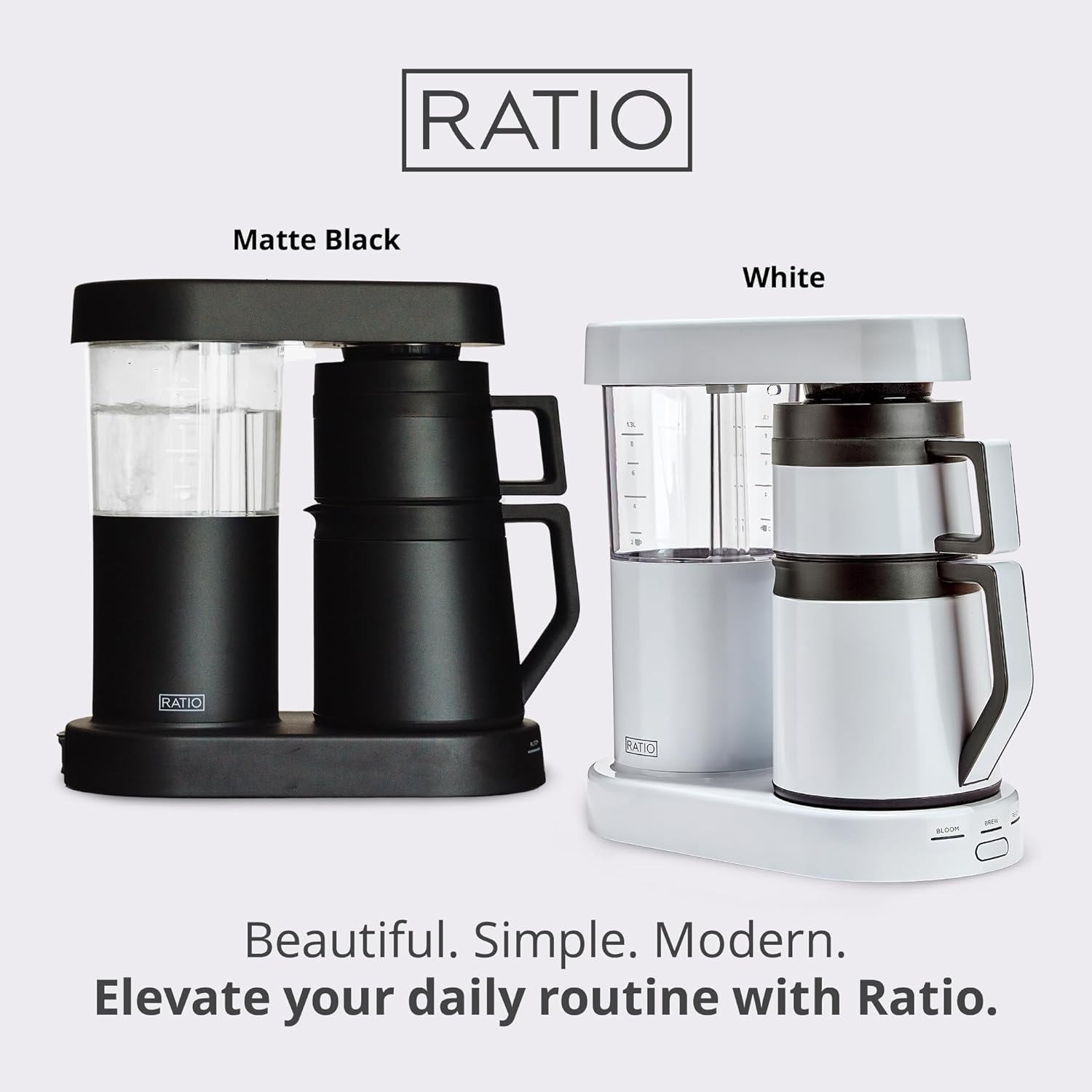 Simulated Pour-Over Coffee Maker – SCA Certified, One-Button Brewing, Thermal Carafe - Image 2
