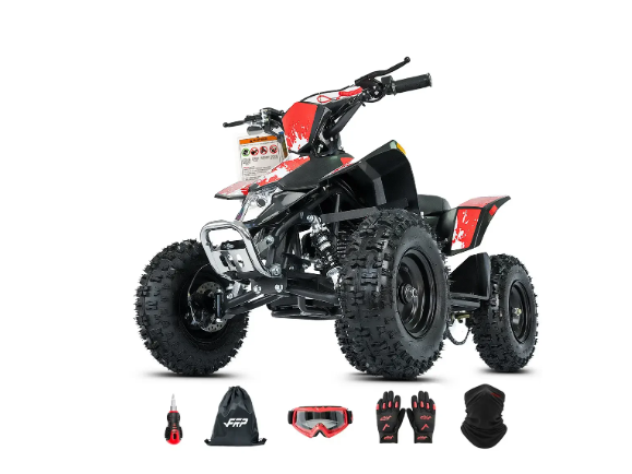 FRP 40cc Gas Powered Off-Road Bike, 4-Stroke Engine, Up to 15 MPH
