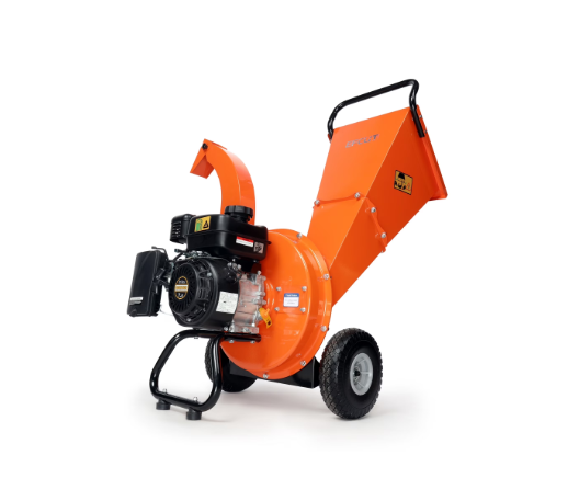 7HP Gas Wood Chipper Shredder – 3" Max Capacity
