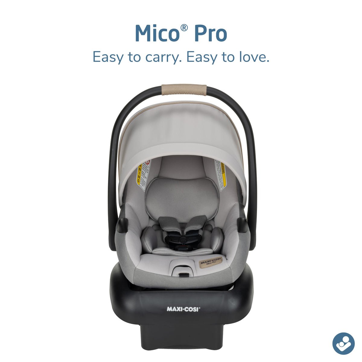 Lightweight Infant Car Seat with 1-Hand Release & Stay-In-Car Base - Image 3