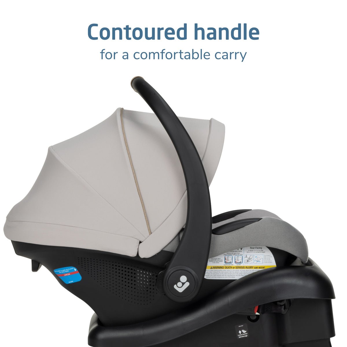 Lightweight Infant Car Seat with 1-Hand Release & Stay-In-Car Base - Image 8