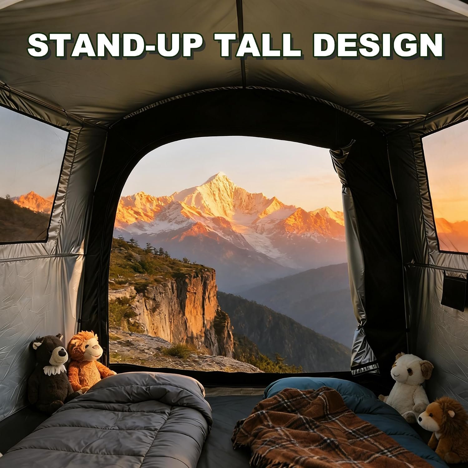Universal Fit Car Camping Tent – Easy Setup, Standing Height - Image 4