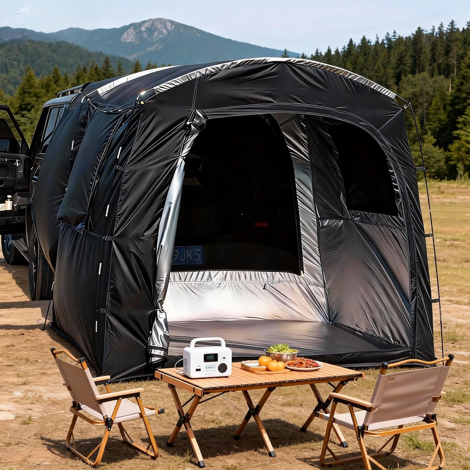 Universal Fit Car Camping Tent – Easy Setup, Standing Height - Image 7