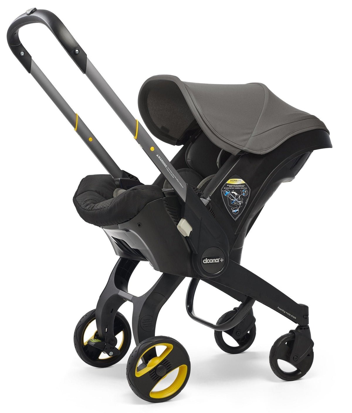 2-in-1 Infant Car Seat & Stroller with Base – Converts in Seconds, 5-Point Harness - Image 3