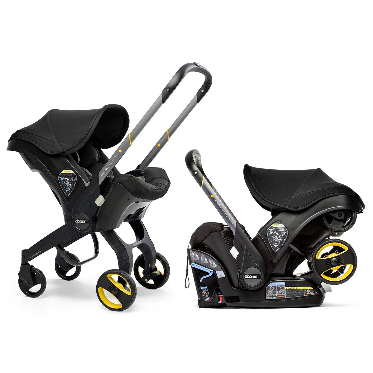 2-in-1 Infant Car Seat & Stroller with Base – Converts in Seconds, 5-Point Harness - Image 4