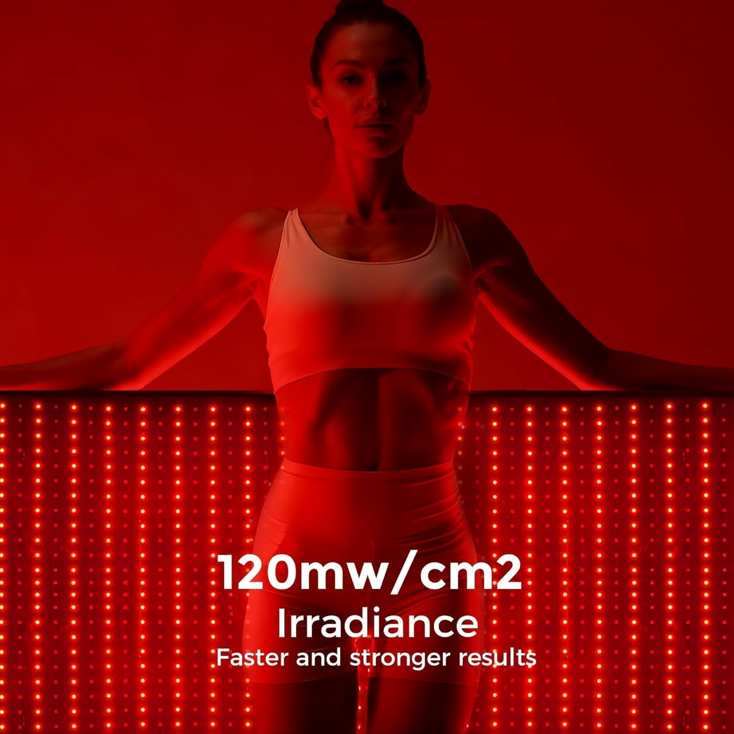 Professional-Grade Red Light Therapy Mat – 1,440 SMD 5050 LEDs, Dual Wavelength - Image 5