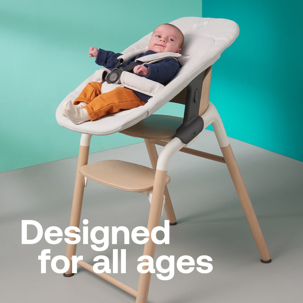 Adjustable Wooden High Chair – 5-in-1 Growth System, 6 Months to Adult - Image 2
