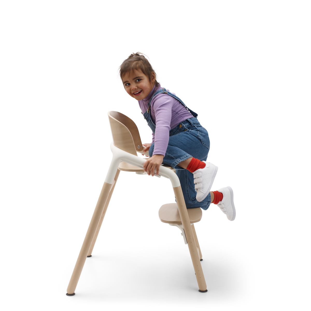 Adjustable Wooden High Chair – 5-in-1 Growth System, 6 Months to Adult - Image 6