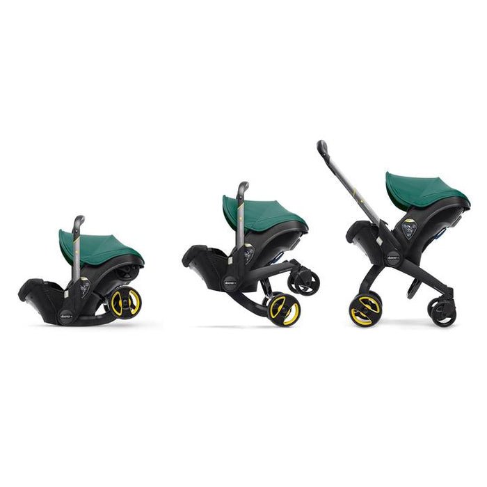 Integrated-Wheel Car Seat & Stroller Hybrid with LATCH Base - Image 7