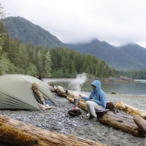 2-Person Freestanding Backpacking Tent – 3-Season, 40" Headroom, Dual Vestibules