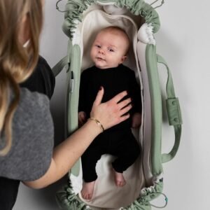 Adjustable Baby Lounger with Play Mat Conversion