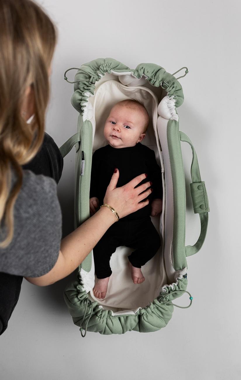Adjustable Baby Lounger with Play Mat Conversion