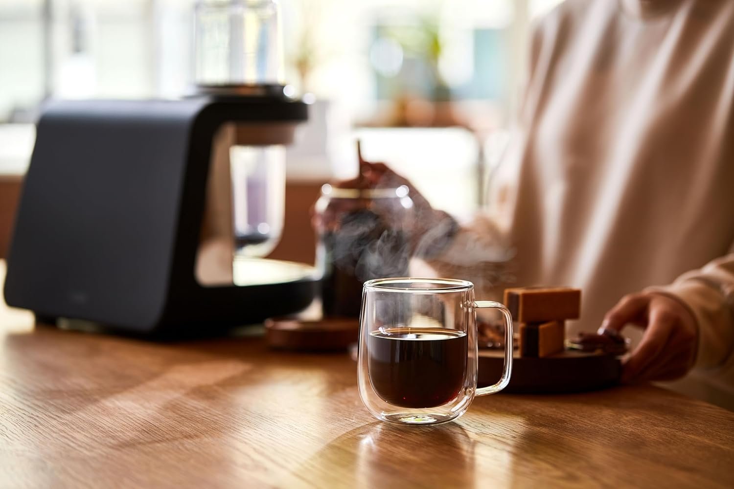 Vacuum Siphon Coffee Maker – Steam-Brewed, 9 Flavor Profiles, No Paper Filter - Image 3