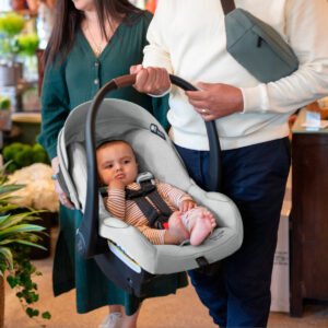5-in-1 Modular Travel System with Rear-Facing Infant Car Seat