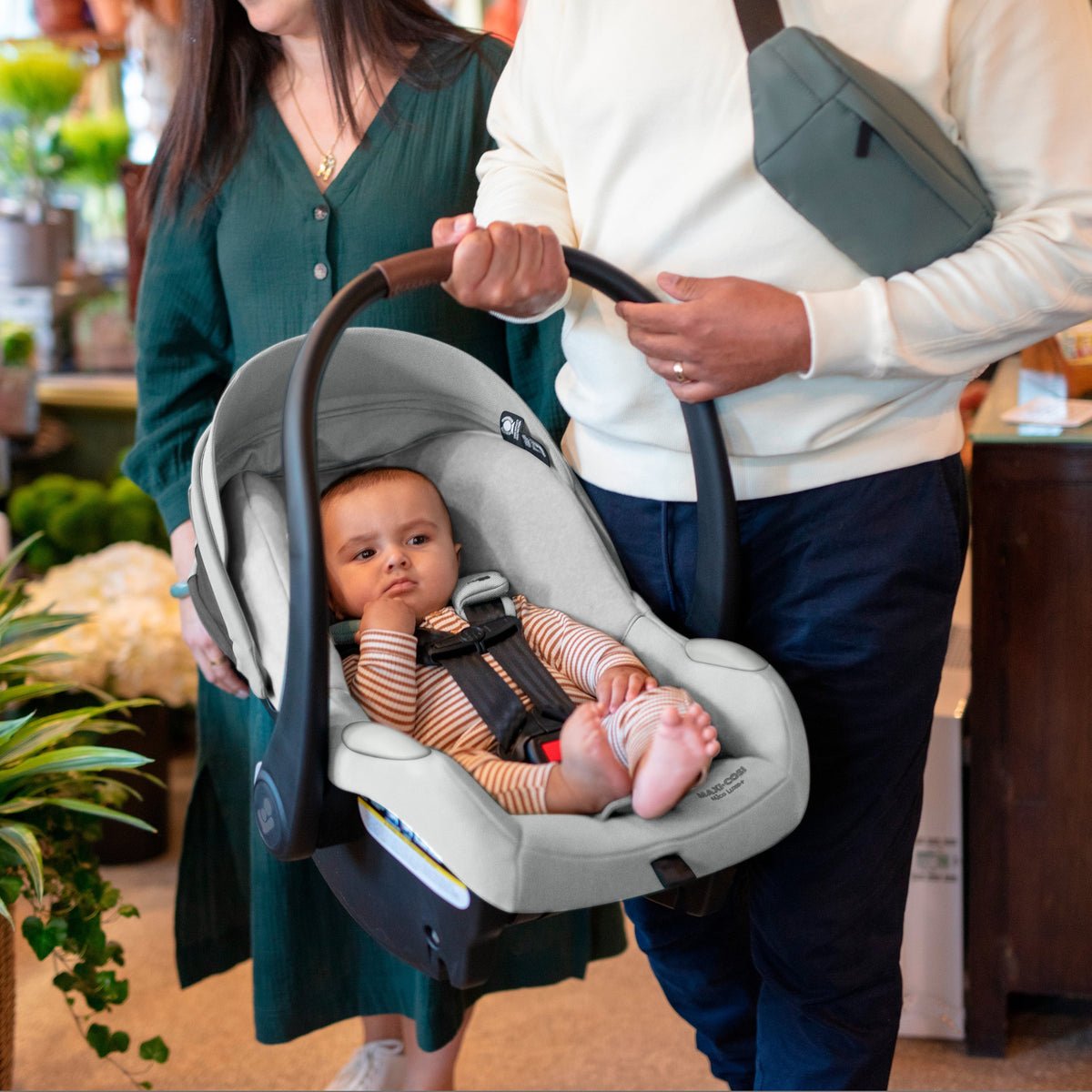 5-in-1 Modular Travel System with Rear-Facing Infant Car Seat
