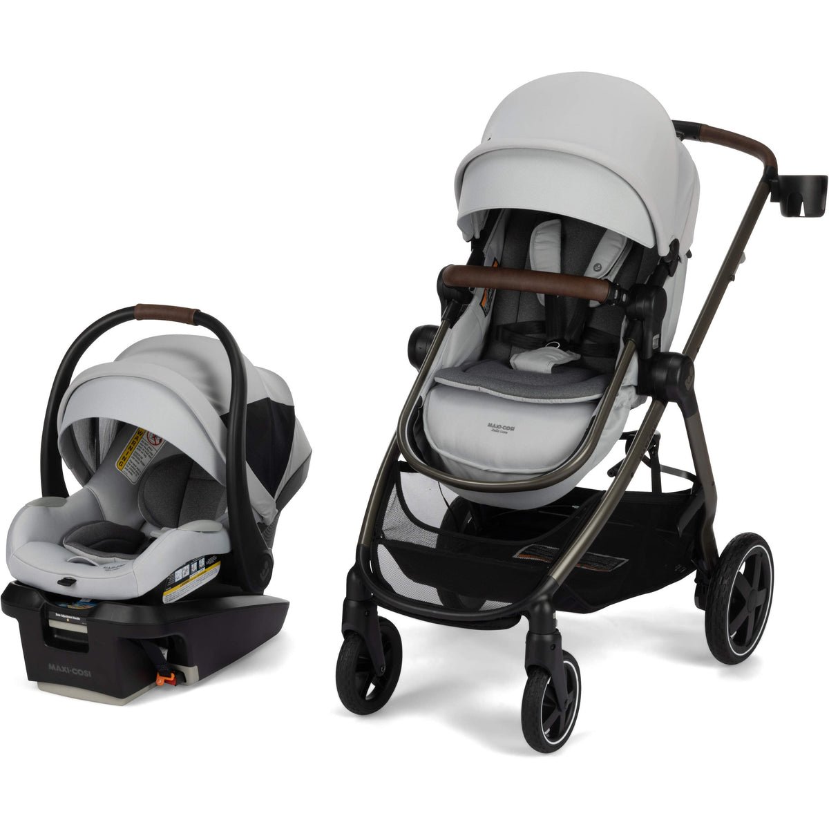 5-in-1 Modular Travel System with Rear-Facing Infant Car Seat - Image 2