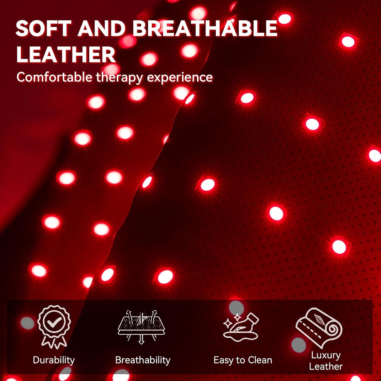 Full-Body Red Light Therapy Mat – High-Density Dual Wavelength LEDs, Foldable - Image 6